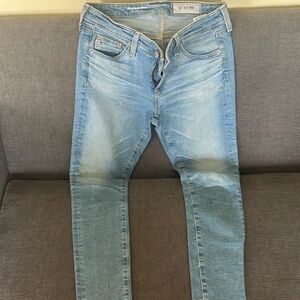 Women’s Light Blue Jeans leggings ankle brand new 27R